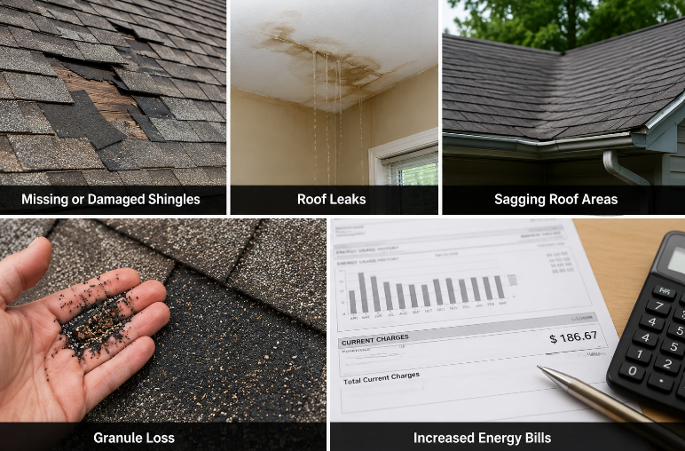 Professional residential roof repair services