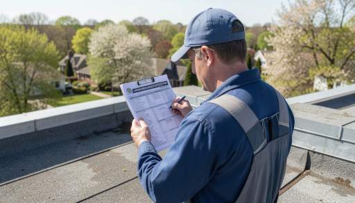 spring roof maintenance checklist before coating
